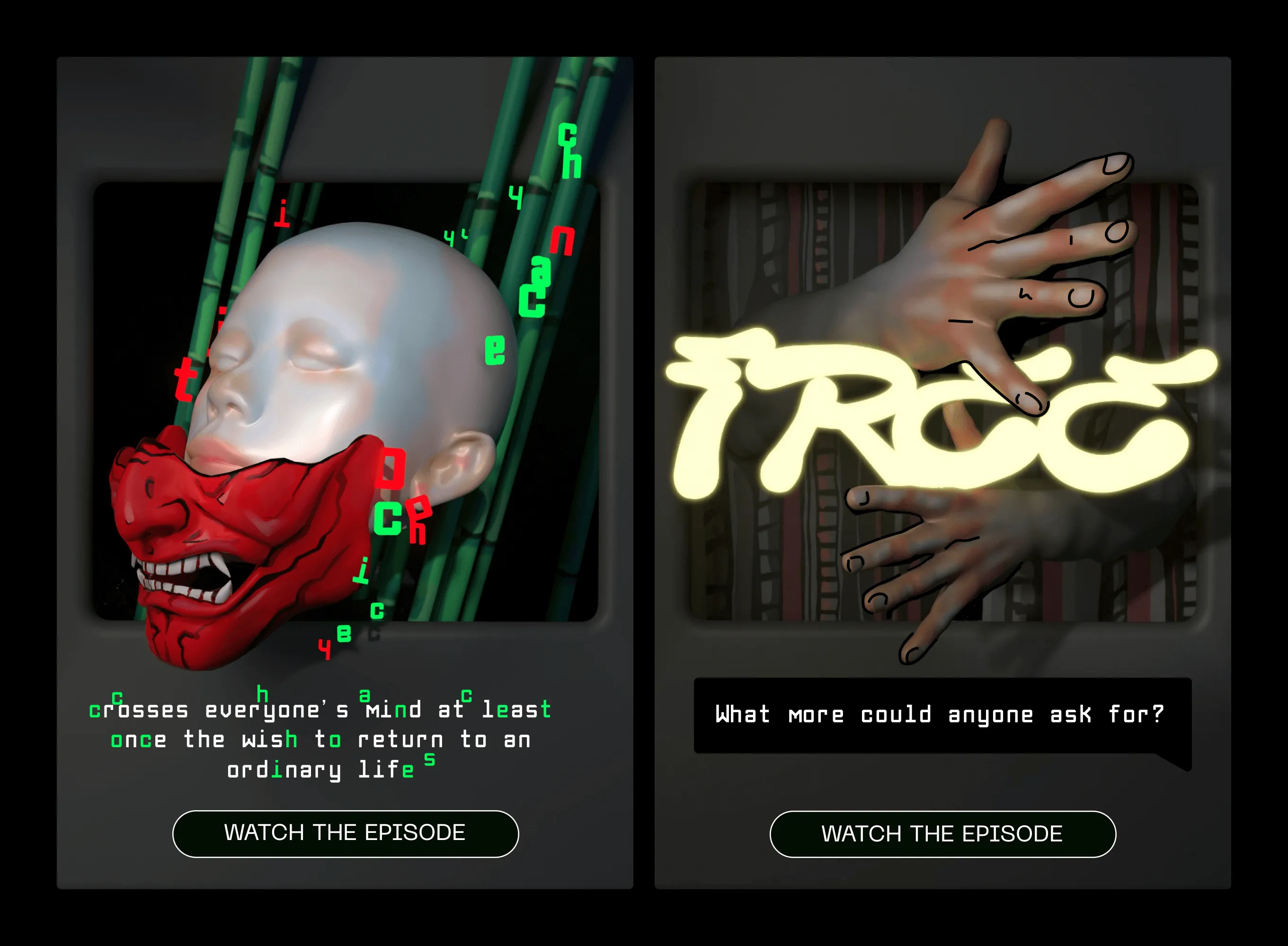 Ready-made 3D posters